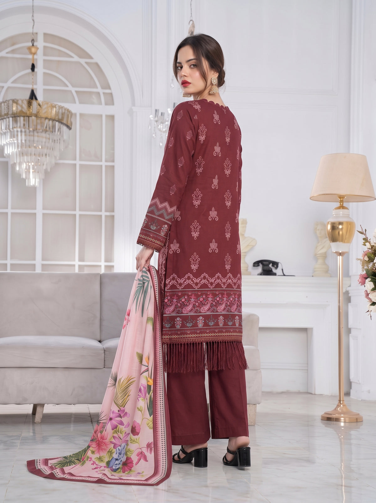 Roha Khaddar Printed Suit Vol 2 (Design 5)