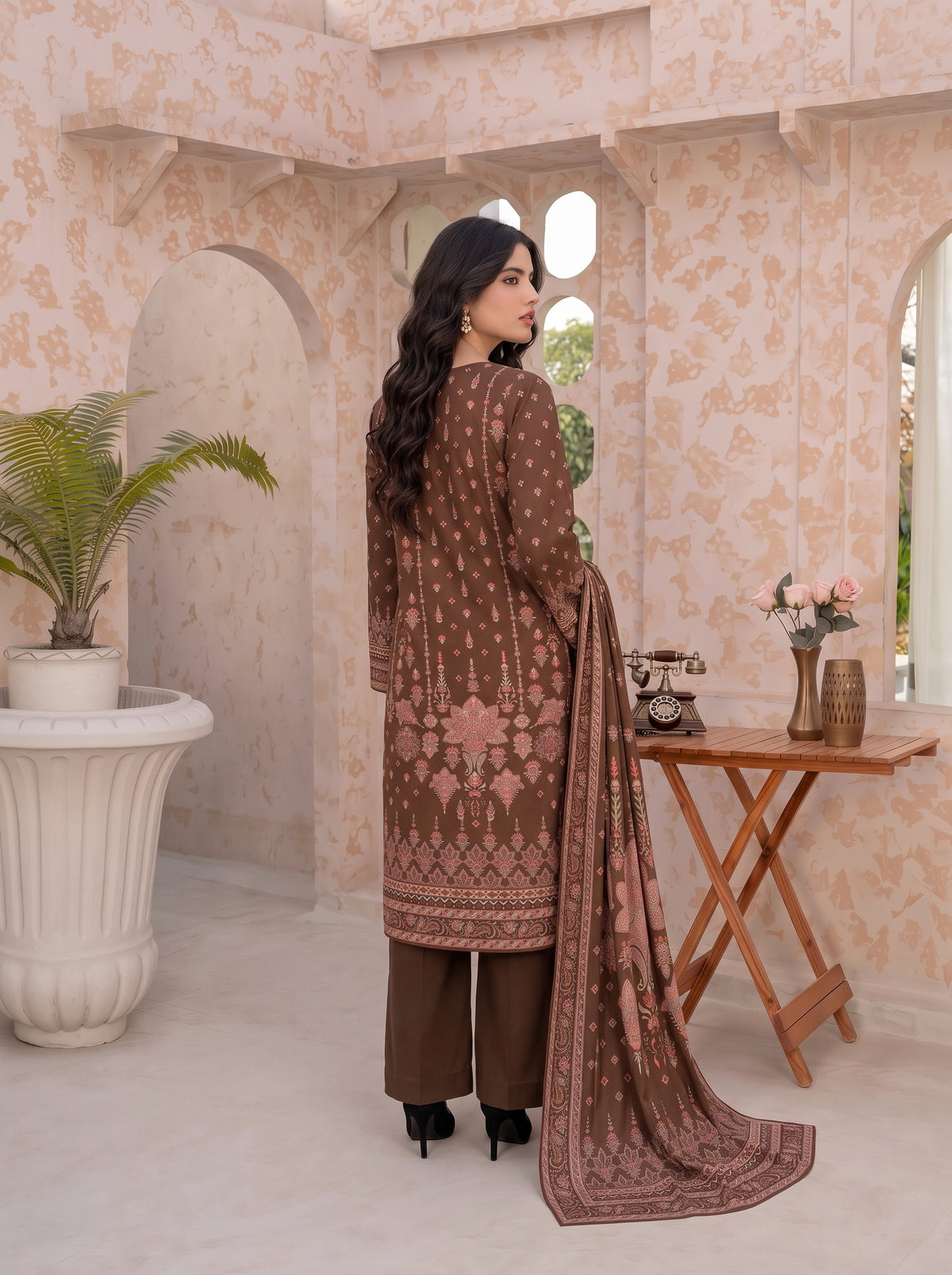 Roha Khaddar Printed Suit Vol 1 (Design 9)