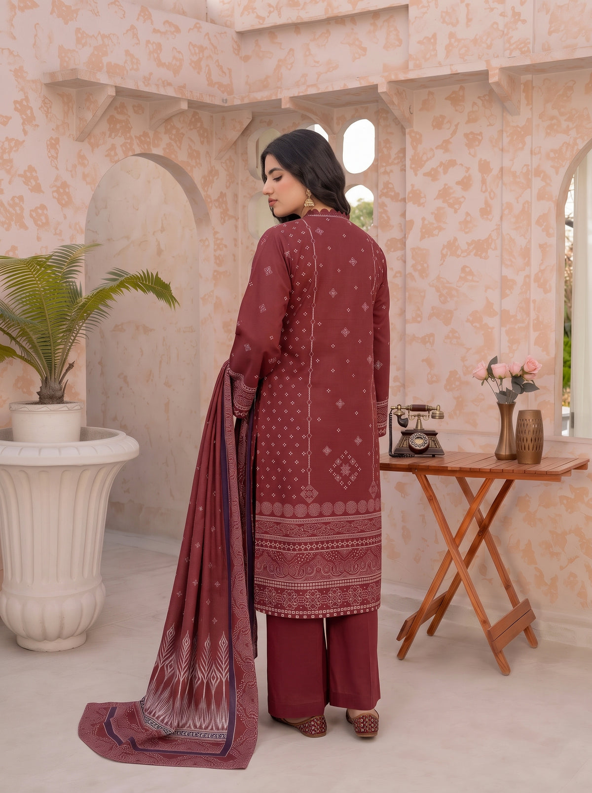 Roha Khaddar Printed Suit Vol 1 (Design 5)
