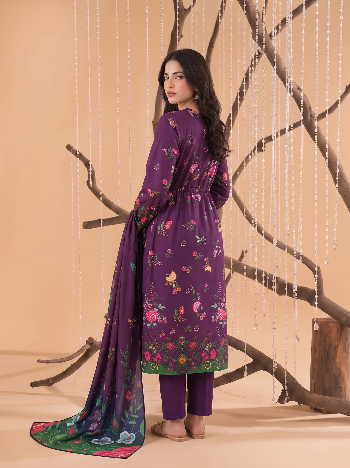 Mayal – 3 Piece Printed Suit Vol 3 (Design 3)