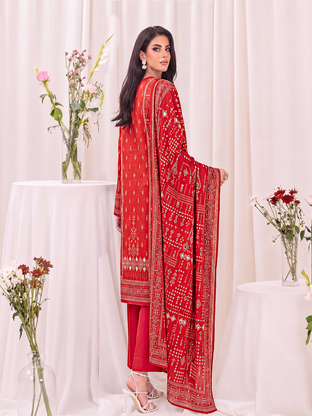 Mayal – 3 Piece Printed Suit