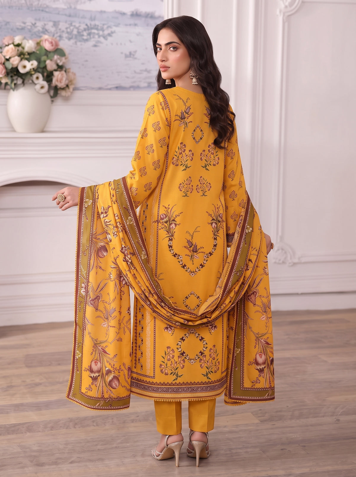 Mayal – 3 Piece Printed Suit Vol 2 (Design 04)