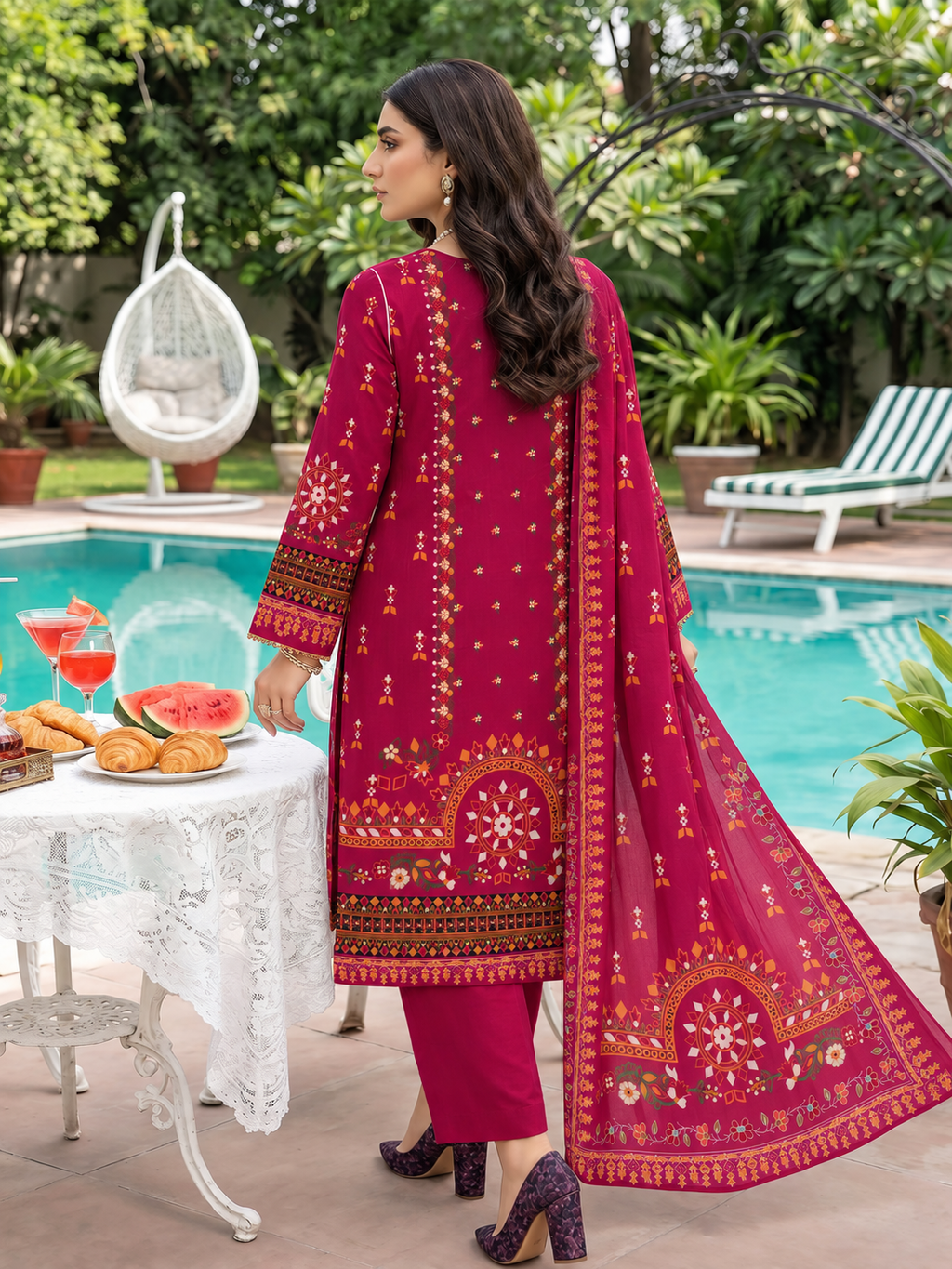 Marjan 3-Piece Printed Suit Vol 1 (Design) 5