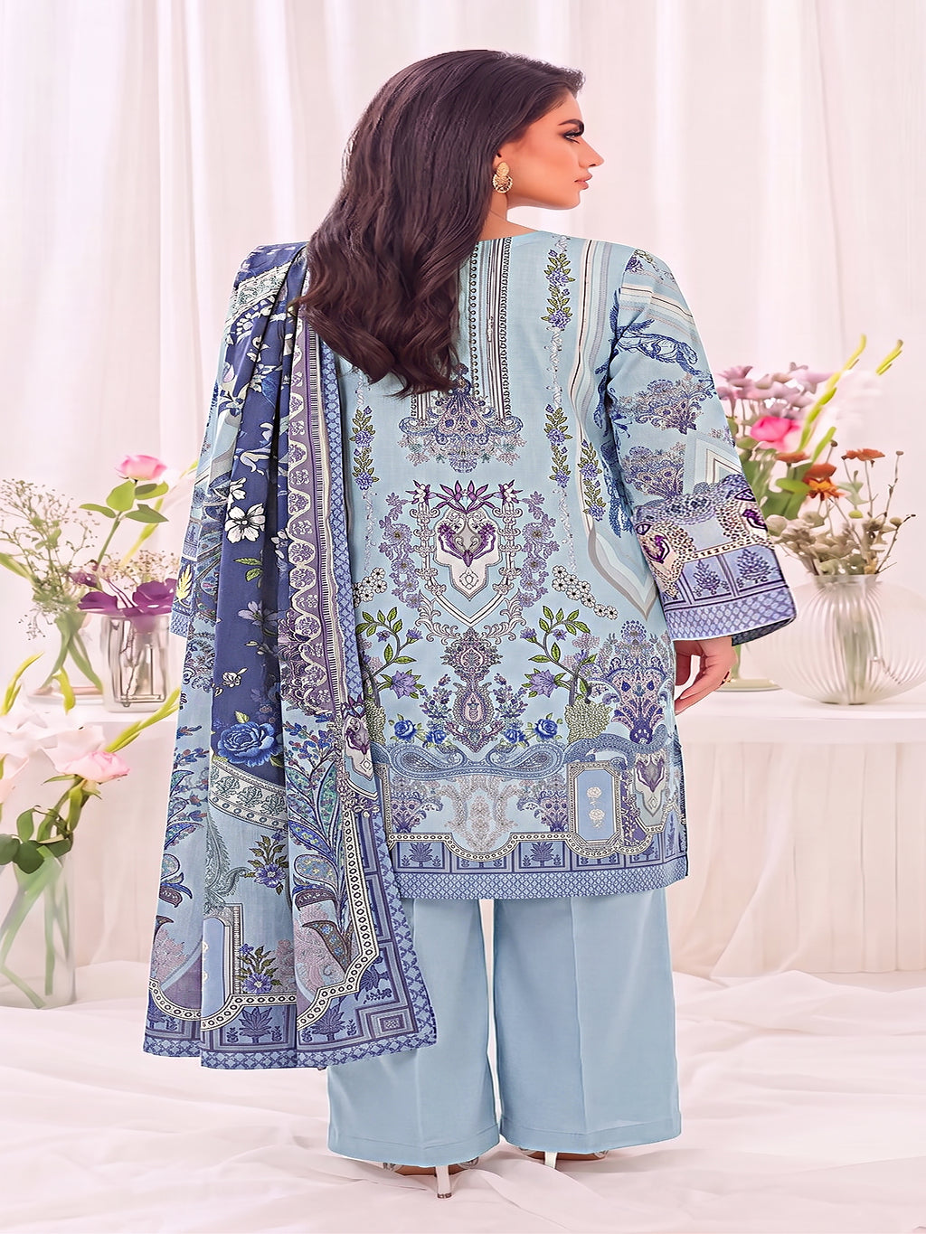Mayal – 3 Piece Printed Suit