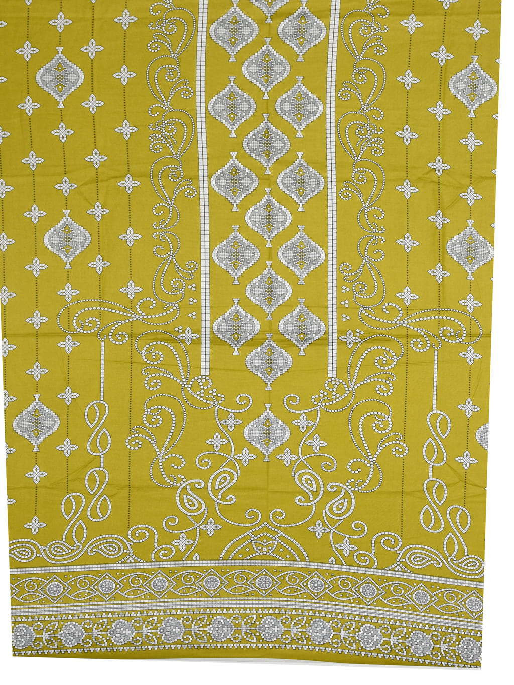 Unstitched Printed Lawn 3 Piece Suit