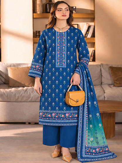 Marjan 3-Piece Printed Suit Vol 2 (Design 1)