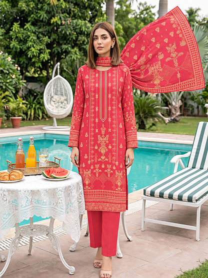 Marjan 3-Piece Printed Suit Vol 1 (Design) 4
