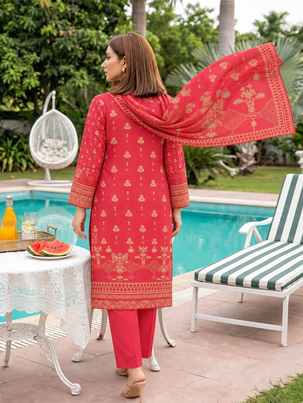 Marjan 3-Piece Printed Suit Vol 1 (Design) 4