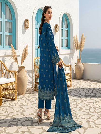 Unstitched Jacquard Brosha 3 Piece