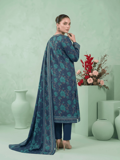 Unstitched Printed Lawn 3 Piece
