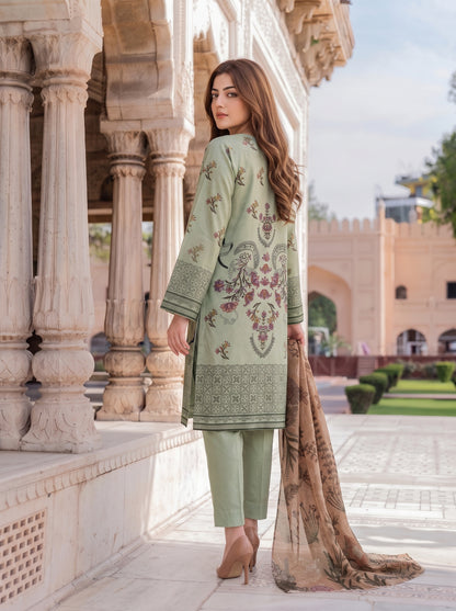 Gul-e-Saher – 3 Piece Printed Lawn Suit