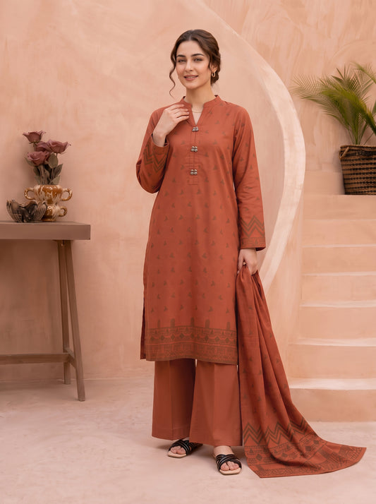 Libas e Khas Karandi 3-Piece Printed Suits Vol 1 (Design 6)