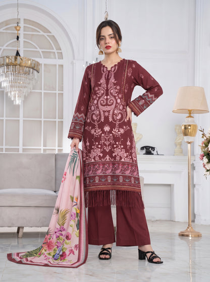 Roha Khaddar Printed Suit Vol 2 (Design 5)