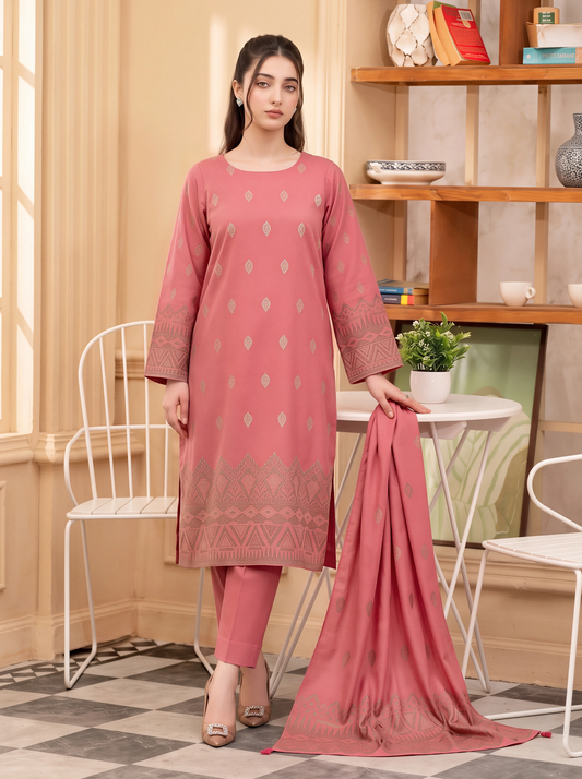 Saqaafah – 3 Piece Printed Lawn Suit