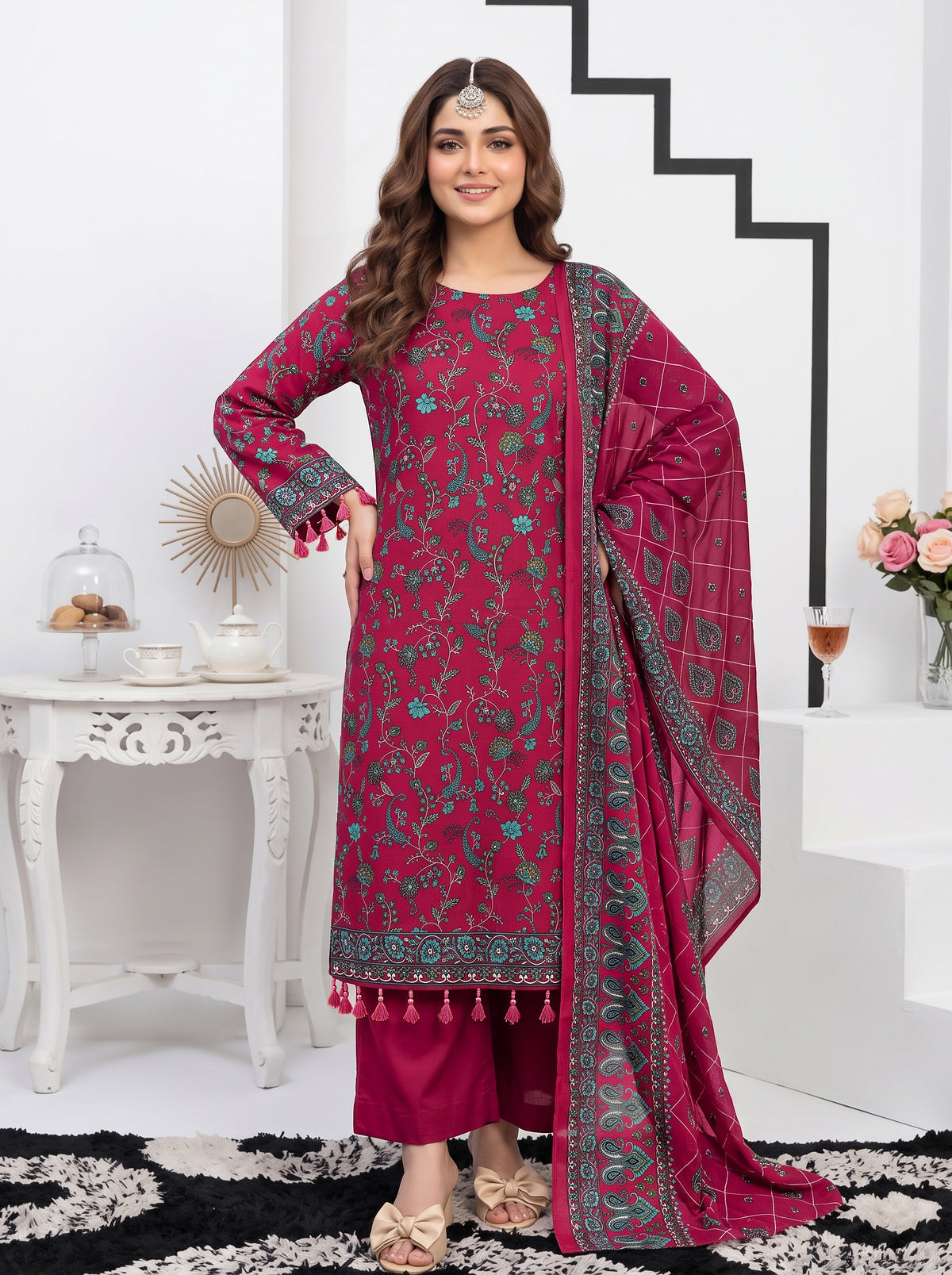 Khaddar Mehak 3-Piece Suit