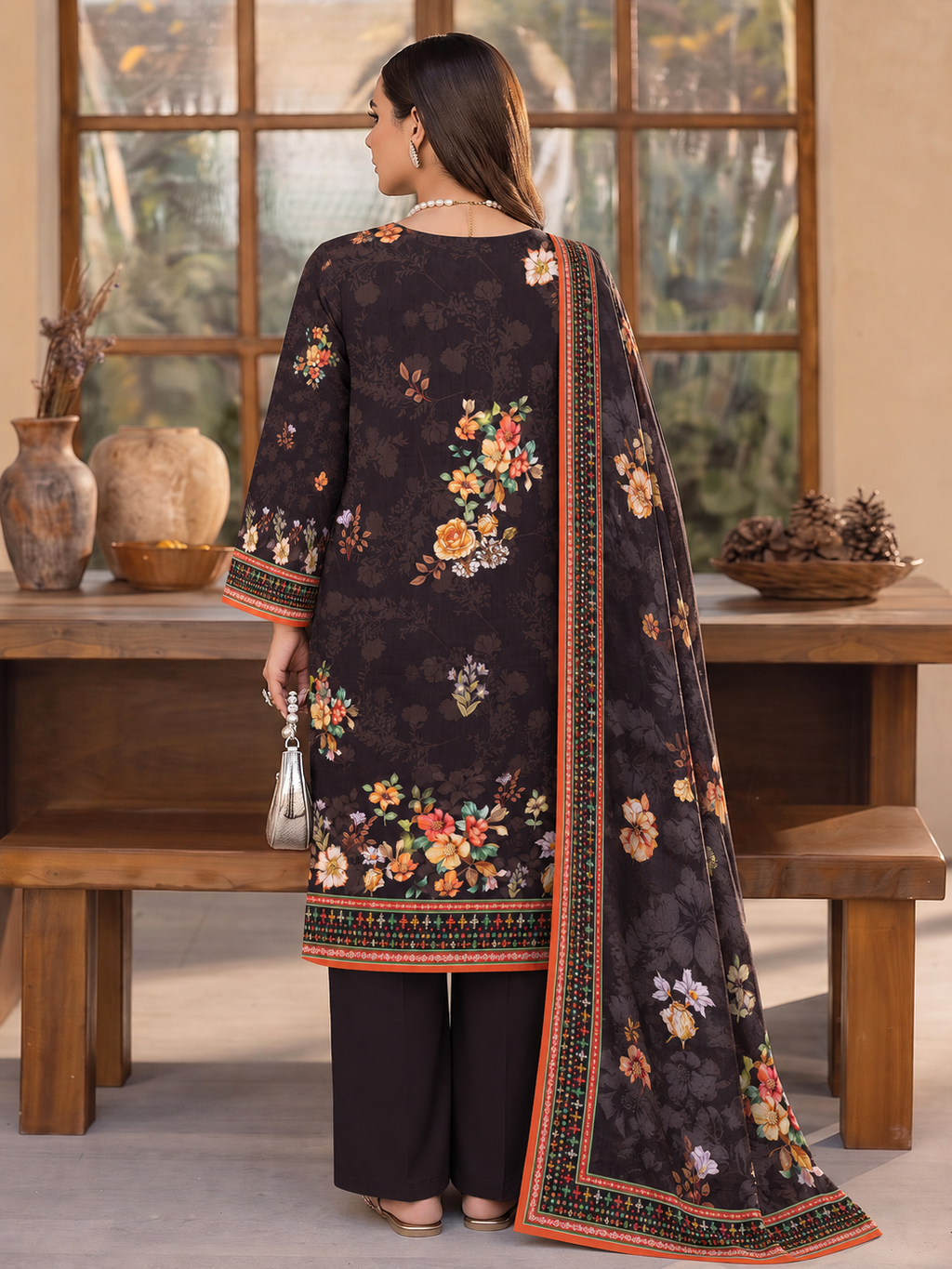 Marjan 3-Piece Printed Suit Vol 2 (Design 2)