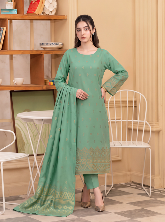 Saqaafah – 3 Piece Printed Lawn Suit