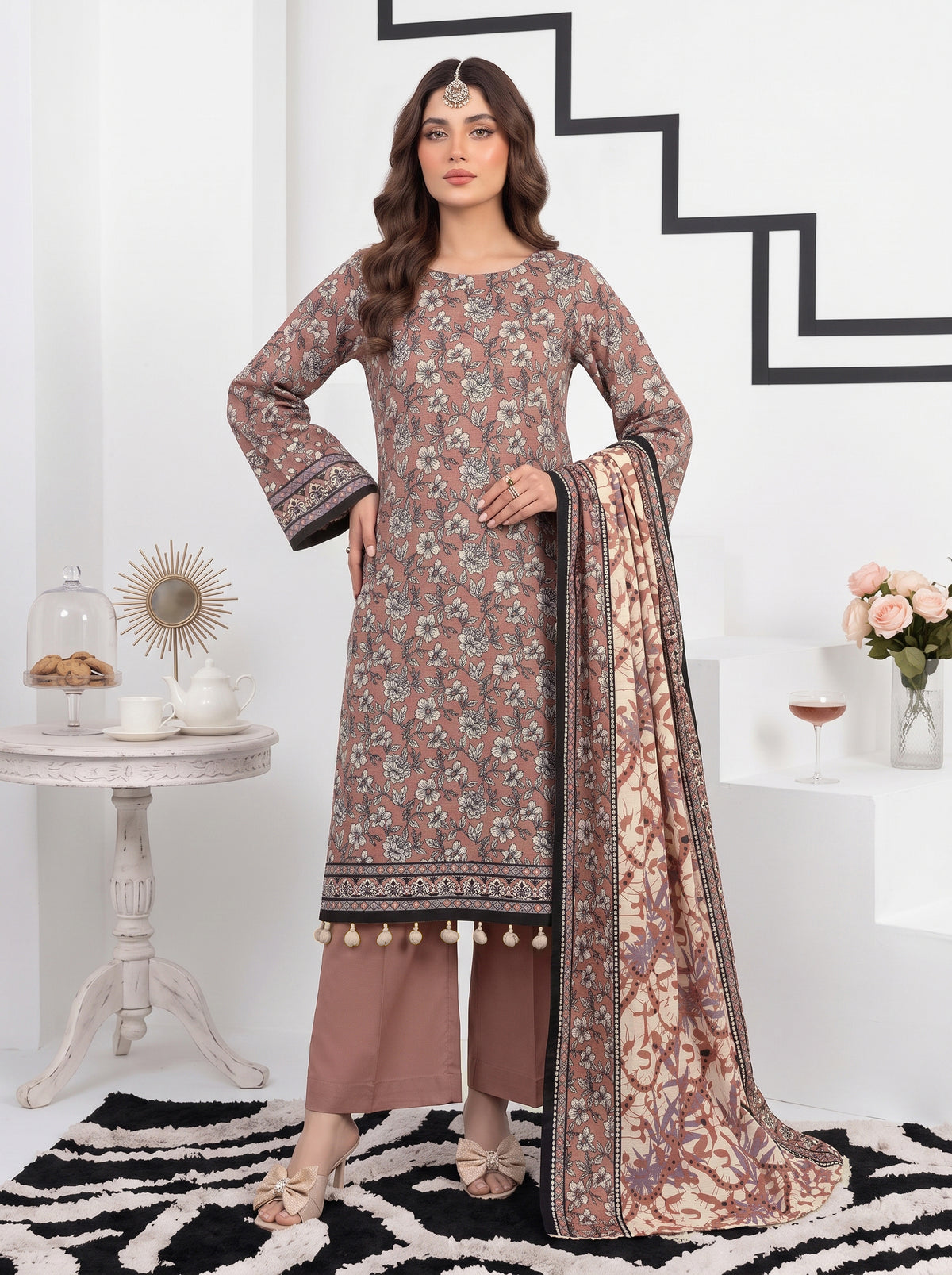 Khaddar Mehak 3-Piece Suit