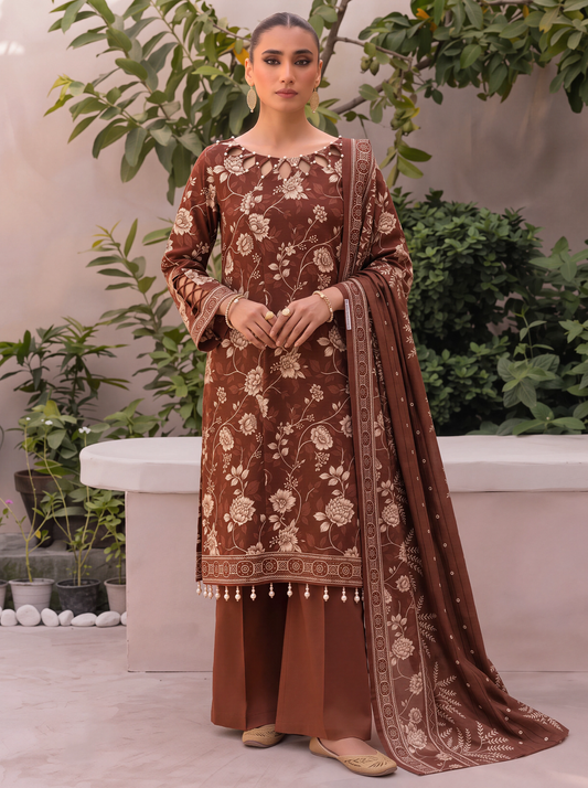 Khaddar Mehak 3-Piece Suit