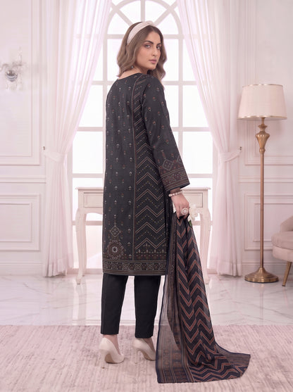 Unstitched Printed Lawn 3 Piece