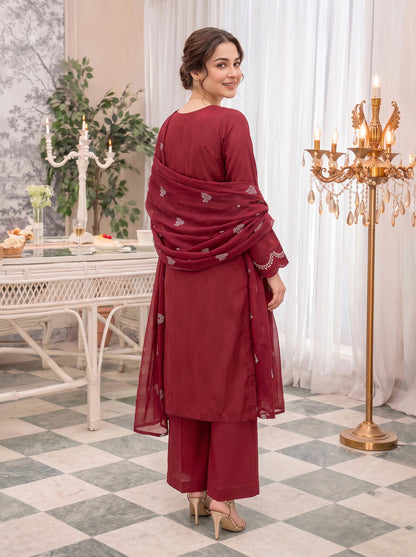 Abraj – 3 Piece Embroidered Suit