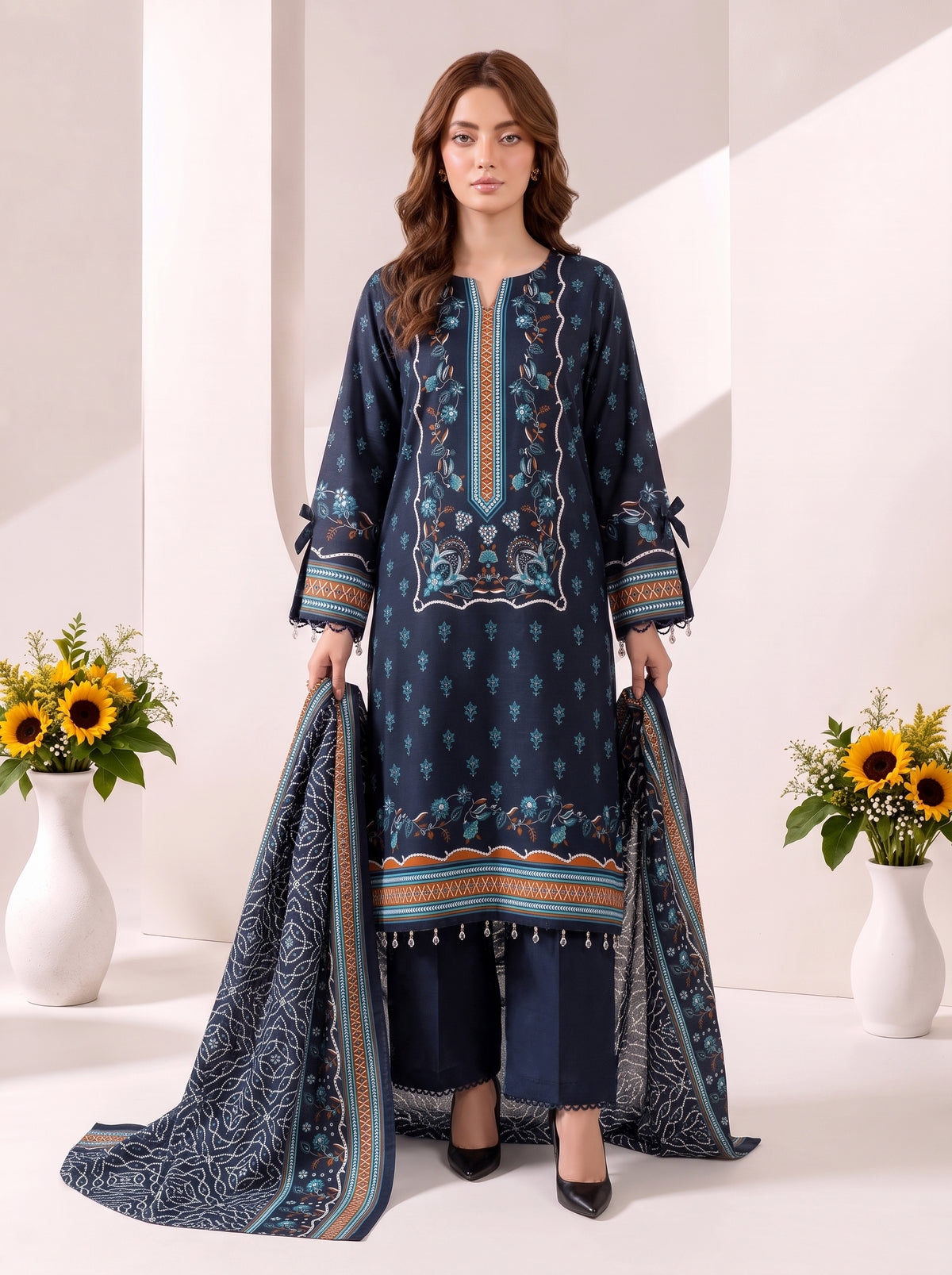 chanchal  Khaddar Printed Suit Vol 1 (Design 11)
