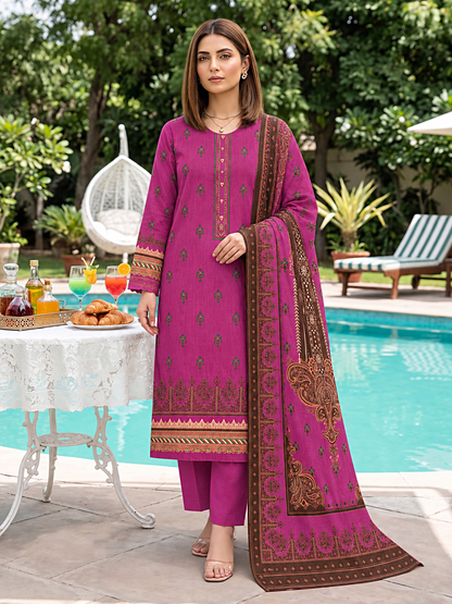 Marjan 3-Piece Printed Suit Vol 1 (Design) 9