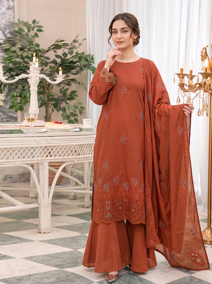 Abraj – 3 Piece Embroidered Suit