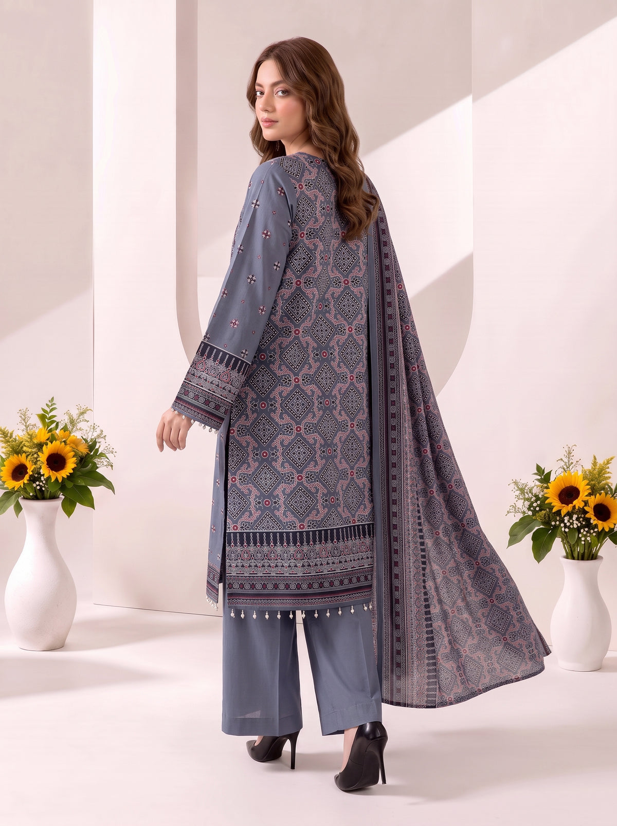 chanchal  Khaddar Printed Suit Vol 1 (Design 10)