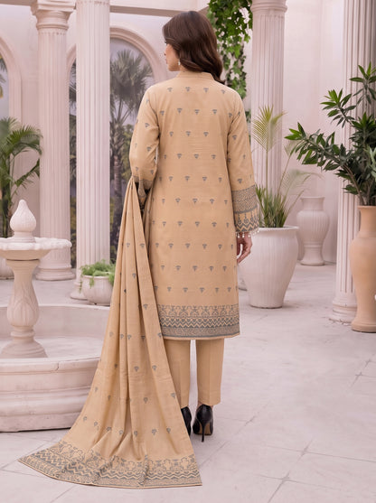 Libas e Khas Karandi 3-Piece Printed Suits Vol 2 (Design 2)