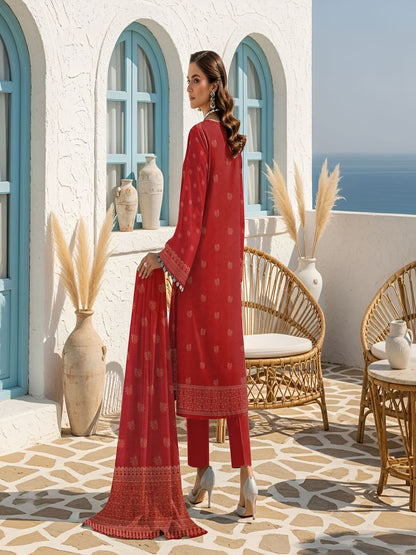 Unstitched Jacquard Brosha 3 Piece
