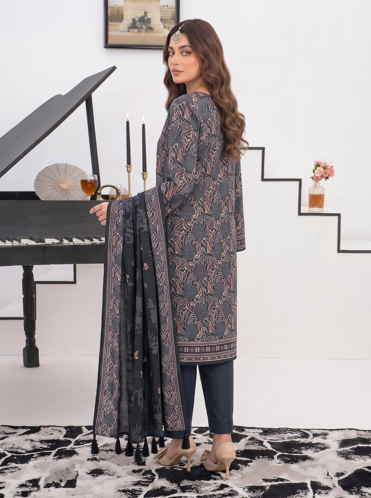 Khaddar Mehak 3-Piece Suit