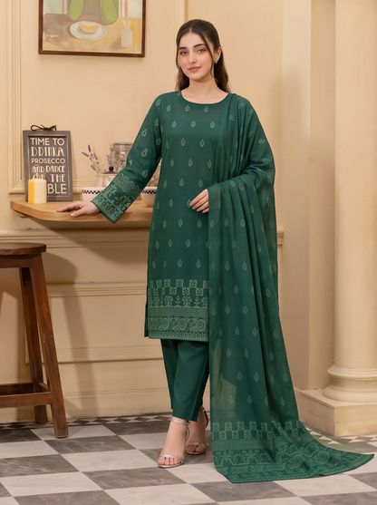 Saqaafah – 3 Piece Printed Lawn Suit