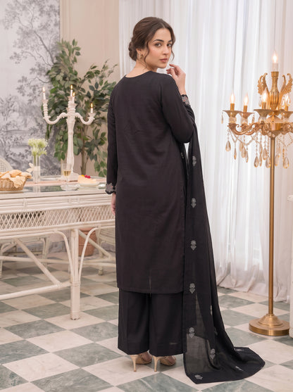 Abraj – 3 Piece Embroidered Suit