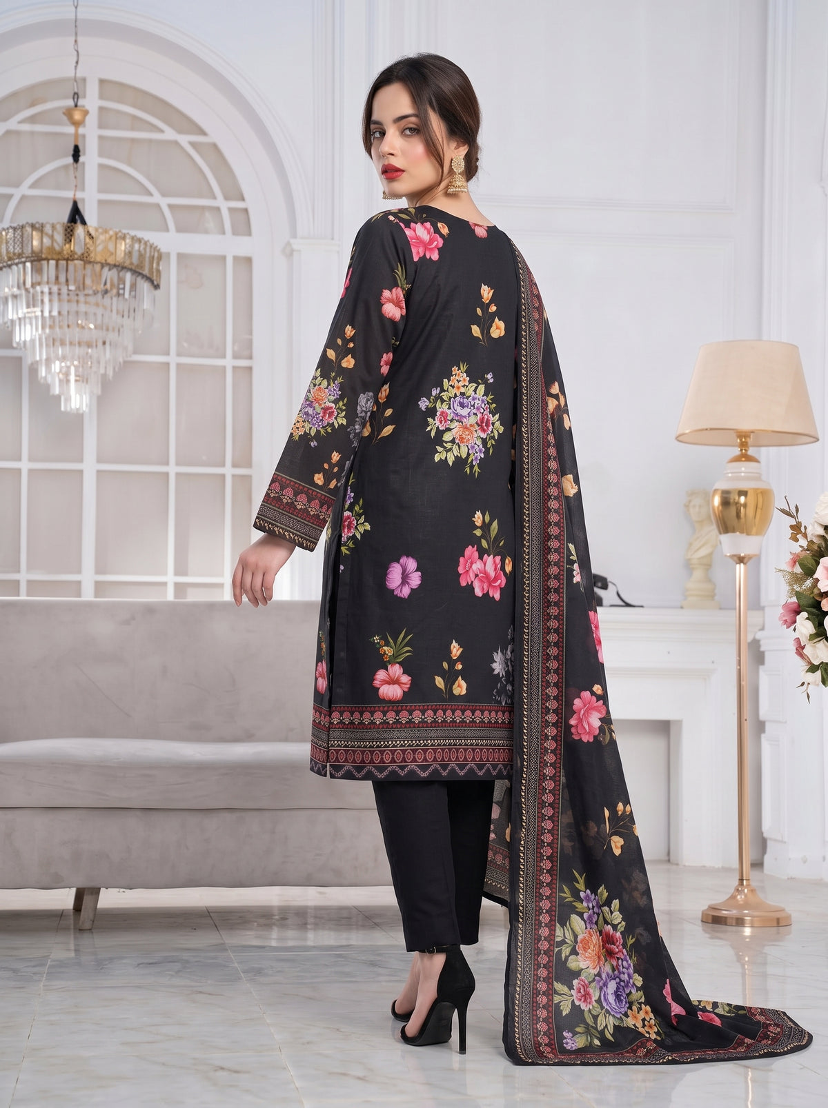 Roha Khaddar Printed Suit Vol 2 (Design 8)