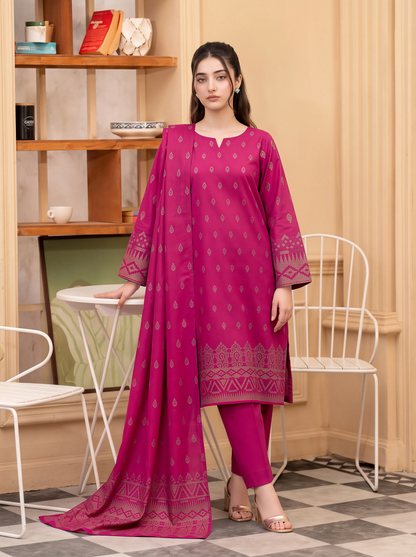 Saqaafah – 3 Piece Printed Lawn Suit