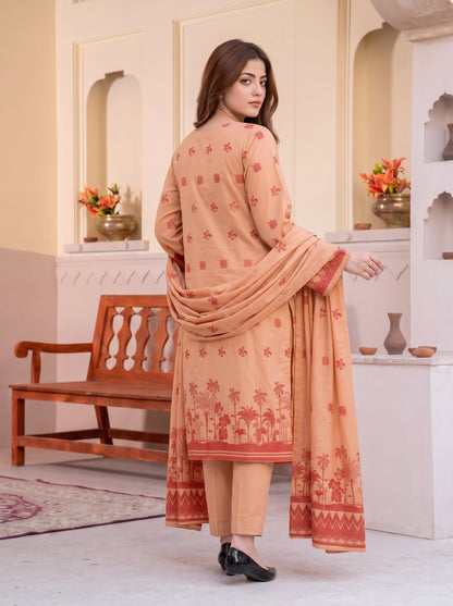 Saqaafah – 3 Piece Printed Lawn Suit