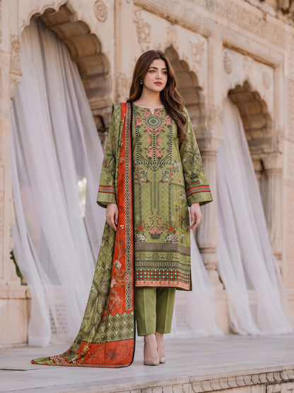 Gul-e-Saher – 3 Piece Printed Lawn Suit