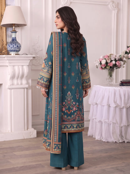 Mayal – 3 Piece Printed Suit  Vol 2 (Design 08)
