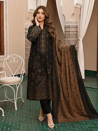 Unstitched Printed Lawn 3 Piece