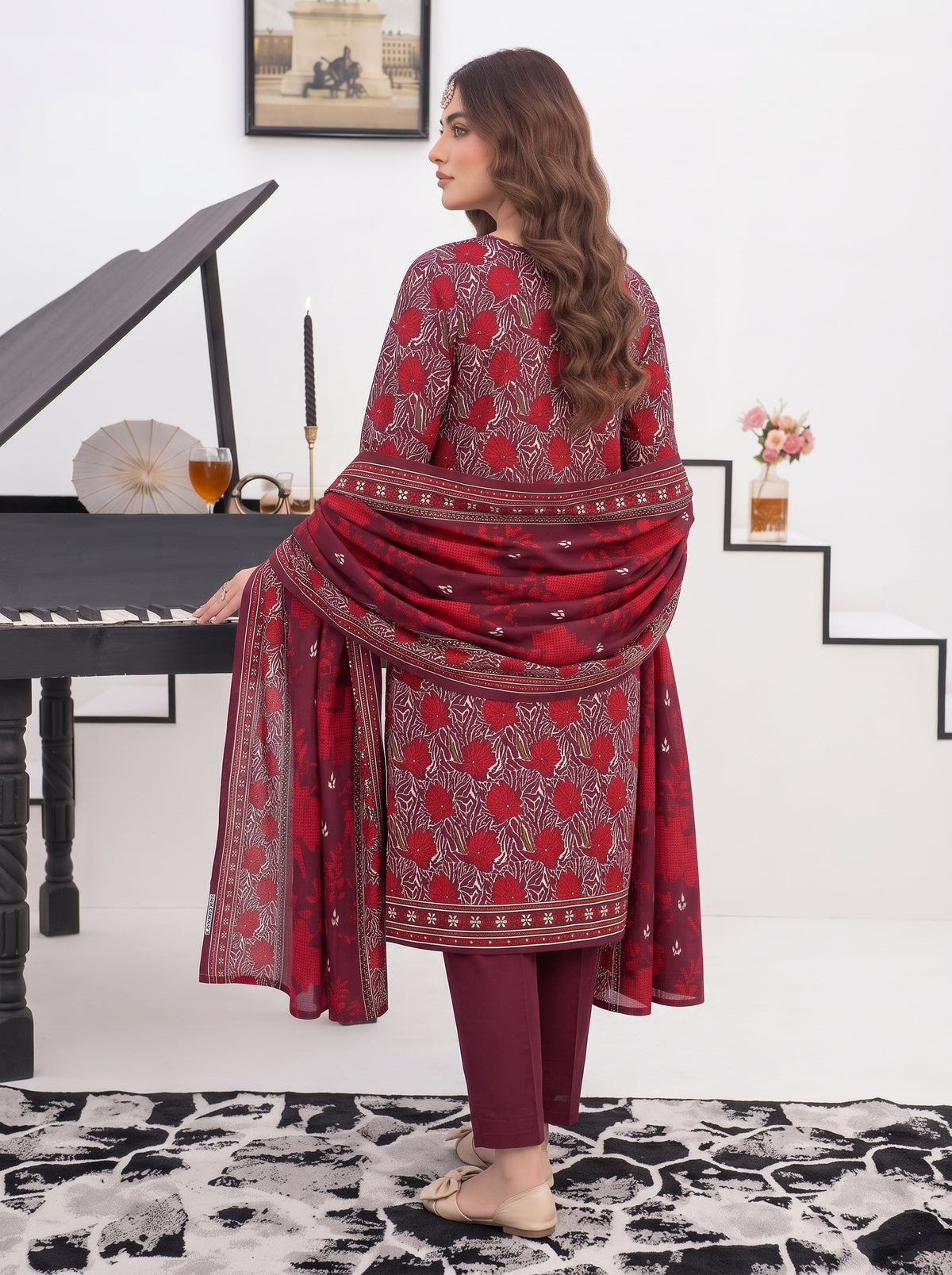 Khaddar Mehak 3-Piece Suit