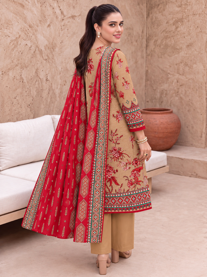 Khaddar Mehak 3-Piece Suit Vol 3 (Design 3)