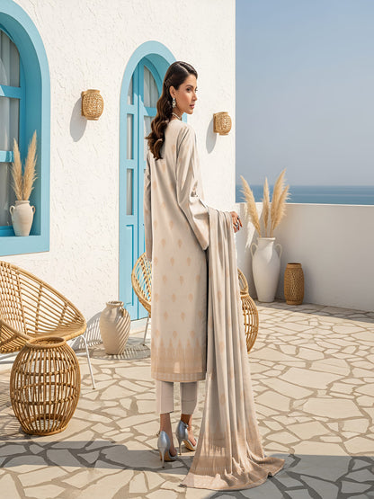 Unstitched Jacquard Brosha 3 Piece