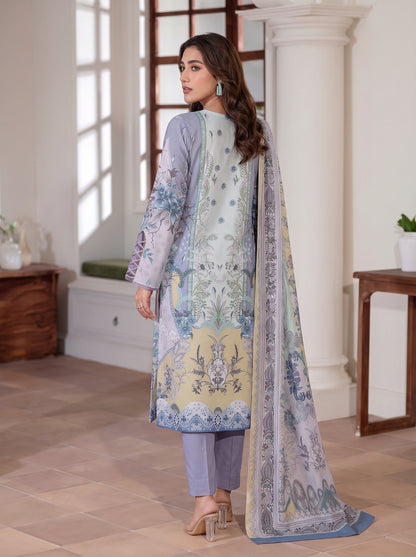Gul-e-Saher – 3 Piece Printed Lawn Suit
