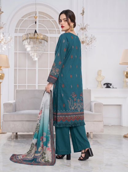 Roha Khaddar Printed Suit Vol 2 (Design 2)