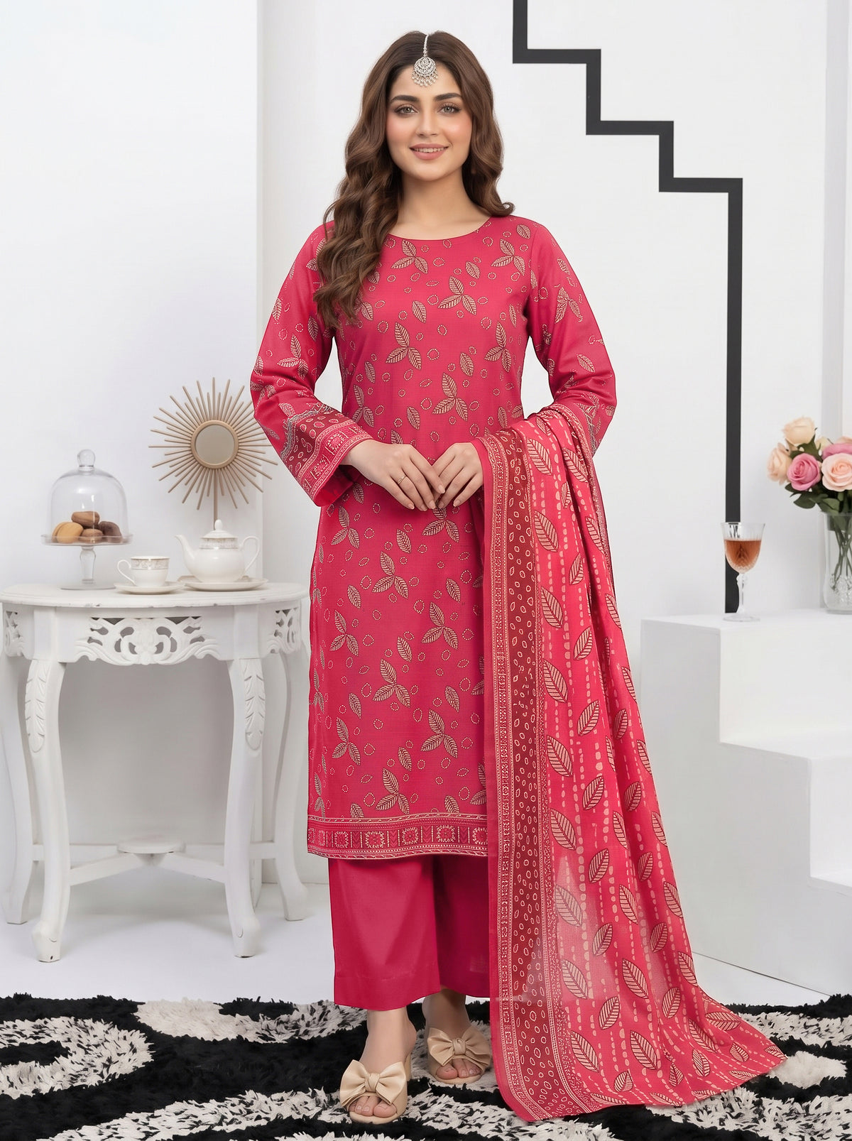 Khaddar Mehak 3-Piece Suit