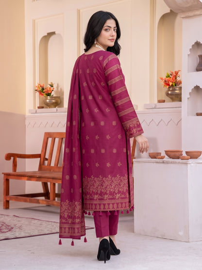 Saqaafah – 3 Piece Printed Lawn Suit