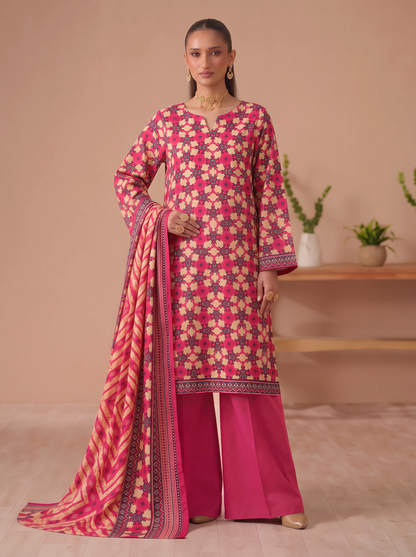 Khaddar Mehak 3-Piece Suit