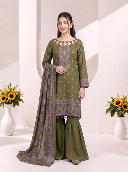 chanchal  Khaddar Printed Suit Vol 1 (Design 3)