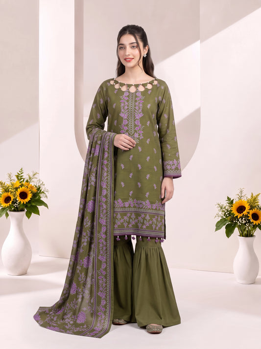 chanchal  Khaddar Printed Suit Vol 1 (Design 3)
